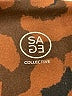 Sage Collective Animal Print Brown Leggings Size 28 (estimated) - photo 7
