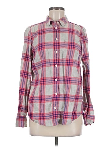 J.Crew Factory Store Long Sleeve Button-Down Shirt (view 1)