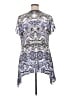 World Unity Print Gray Short Sleeve Top Size XL - photo 2