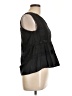 Love Sam 100% Cotton Black Sleeveless Blouse Size S - photo 4