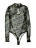 Popular 21 Green Bodysuit Size S - photo 1