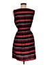 Speed Control 100% Polyester Stripes Red Casual Dress Size M - photo 2