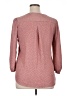 Sweet Rain Pink 3/4 Sleeve Blouse Size XL - photo 2