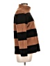 Talbots 100% Polyester Stripes Brown Turtleneck Sweater Size L (petite) - photo 4