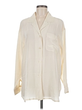 Moda International Long Sleeve Silk Top
