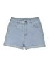 Unbranded Solid Blue Denim Shorts Size L - photo 1