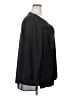 Investments 100% Polyester Black Long Sleeve Blouse Size 3X - photo 4