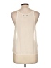 Diane von Furstenberg 100% Polyester Ivory Sleeveless Blouse Size 10 - photo 2