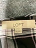 Ann Taylor LOFT Black Long Sleeve Blouse Size XL - photo 7