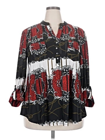 Cocomo 3/4 Sleeve Blouse - front