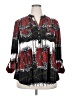 Cocomo Black 3/4 Sleeve Blouse Size XXL - photo 1