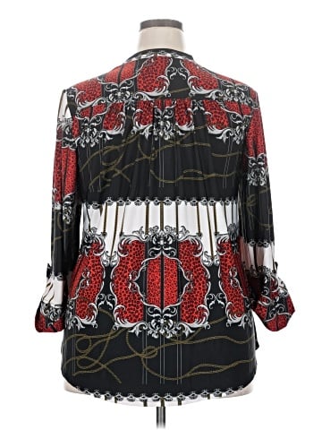 Cocomo 3/4 Sleeve Blouse - back