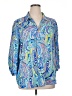 Spense Paisley Blue 3/4 Sleeve Blouse Size XL - photo 1
