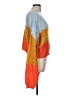 Crescent Color Block Orange Pullover Sweater Size M - photo 4