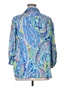 Spense Paisley Blue 3/4 Sleeve Blouse Size XL - photo 2