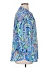 Spense Paisley Blue 3/4 Sleeve Blouse Size XL - photo 4