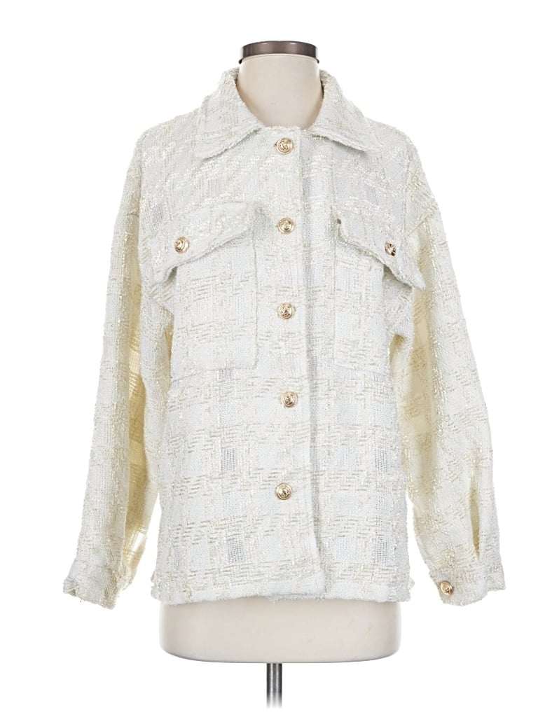 Pre-owned Fanco Jacket In Ivory