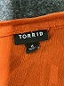 Torrid Orange Short Sleeve Blouse Size 4X Plus (4) - photo 7