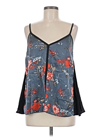 Cinq à Sept Sleeveless Silk Top (view 1)