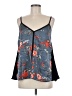Cinq à Sept 100% Silk Blue Sleeveless Silk Top Size M - photo 1