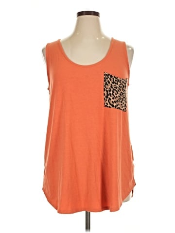 Zenana Sleeveless T-Shirt (view 1)