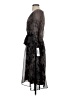 DKNY 100% Polyester Animal Print Black Cocktail Dress Size 0 - photo 5