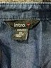Intro 100% Lyocell Blue 3/4 Sleeve Button-Down Shirt Size 1X - photo 7