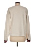 Hem & Thread 100% Polyester Tweed Ivory Pullover Sweater Size M - photo 2