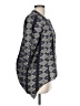Roberta Freymann 100% Cotton Black 3/4 Sleeve Blouse Size L (estimated) - photo 4