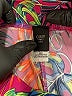 Gibiu Print Pink Active Pants Size 1X - photo 7