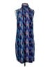 M Missoni Graphic Blue Cocktail Dress Size EU (IT) 40 / US 4 - photo 1