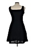 Shein Solid Black Casual Dress Size L - photo 2