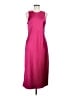 Gap 100% Polyester Solid Pink Casual Dress Size M - photo 1