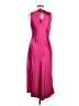 Gap 100% Polyester Solid Pink Casual Dress Size M - photo 2