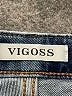 Vigoss Solid Blue Jeans Size 27 waist - photo 7