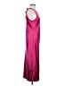 Gap 100% Polyester Solid Pink Casual Dress Size M - photo 4