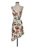 StyleStalker 100% Polyester Floral Ivory Cocktail Dress Size S - photo 1