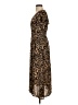 Sienna Sky 100% Polyester Animal Print Brown Casual Dress Size S - photo 5