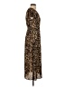 Sienna Sky 100% Polyester Animal Print Brown Casual Dress Size S - photo 4