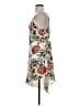 StyleStalker 100% Polyester Floral Ivory Cocktail Dress Size S - photo 5
