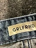 GRLFRND 100% Cotton Gray Jeans Size 26 waist - photo 7