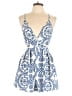 Shein Paisley Blue Romper Size L - photo 1