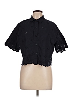 Free Assembly Short Sleeve Blouse