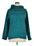 Ideology 100% Polyester Teal Turtleneck Sweater Size XL - photo 1