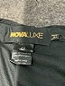 NOVA LUXE 100% Polyester Metallic Silver Casual Pants Size XL - photo 7