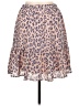 Gilli 100% Polyester Animal Print Tan Casual Skirt Size L - photo 2
