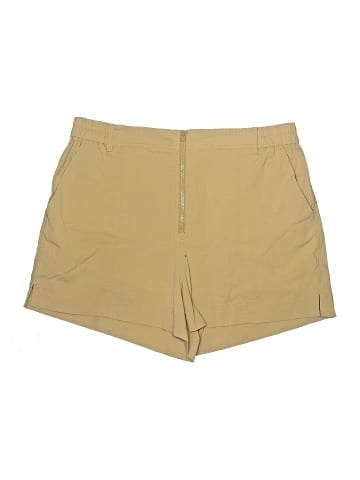 MWL by Madewell Khaki Shorts (view 1)