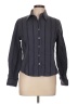 Faconnable Stripes Black Long Sleeve Button-Down Shirt Size L - photo 1