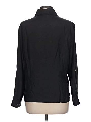 Jaclyn Smith Long Sleeve Button-Down Shirt (view 2)