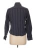 Faconnable Stripes Black Long Sleeve Button-Down Shirt Size L - photo 2